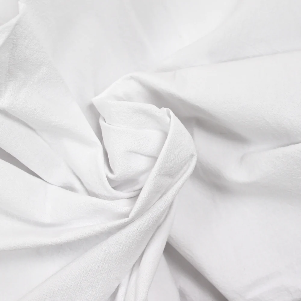 100% Coton lavé blanc - Image 2