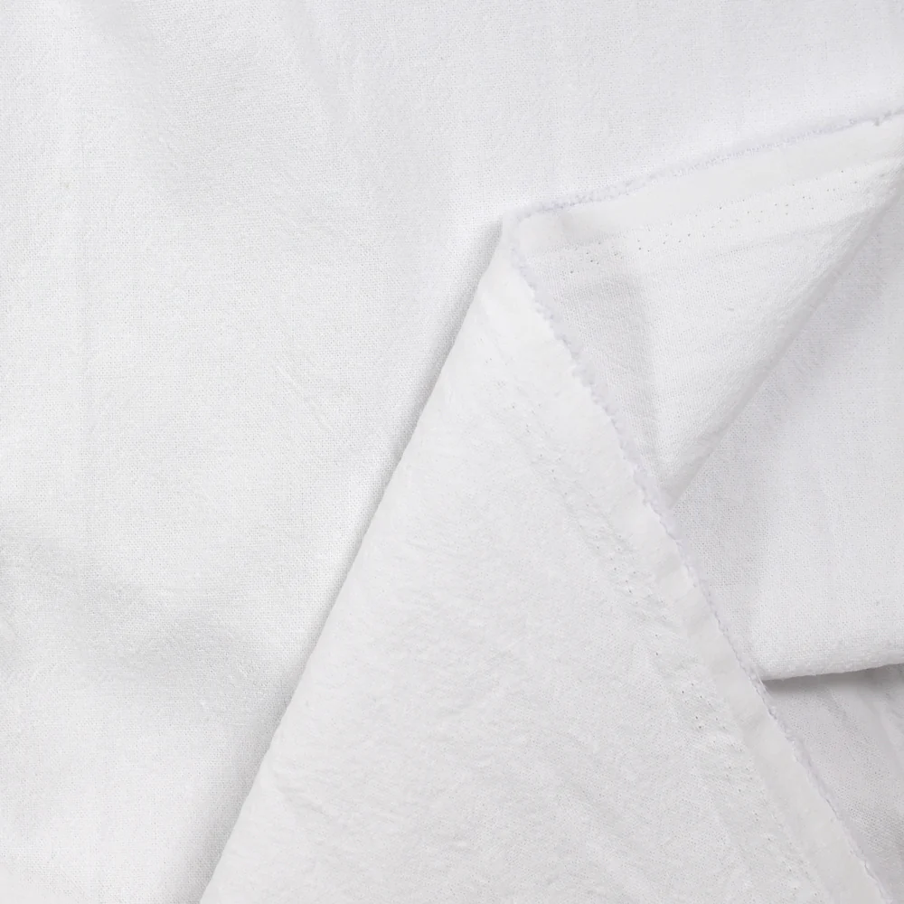 100% Coton lavé blanc - Image 3