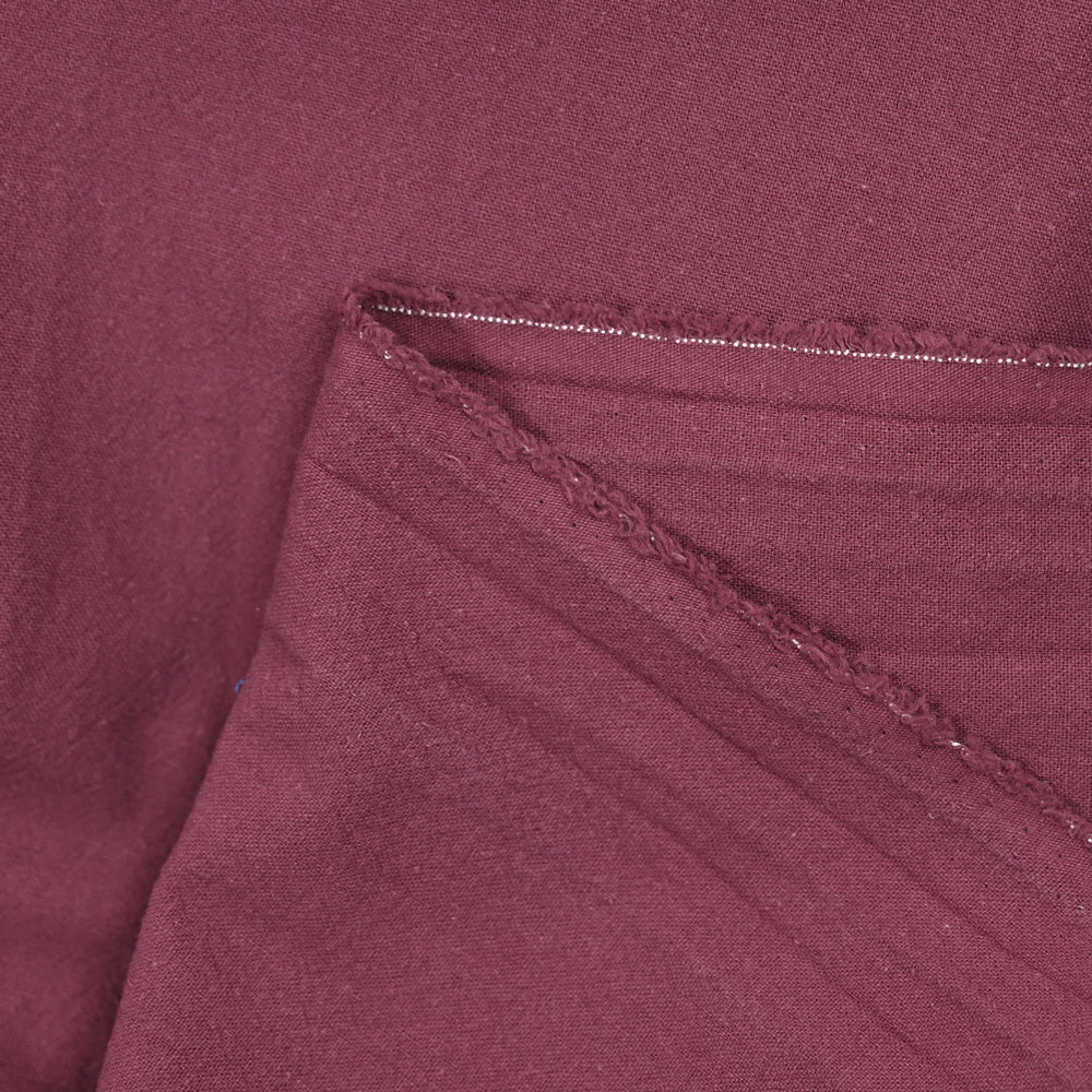 100% Coton lavé bordeaux - Image 3
