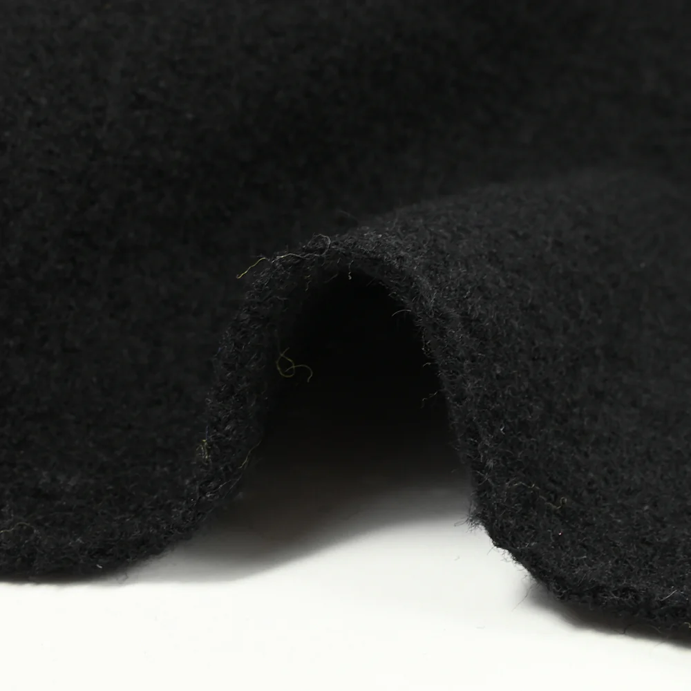 100% Laine bouillie noir - Image 6