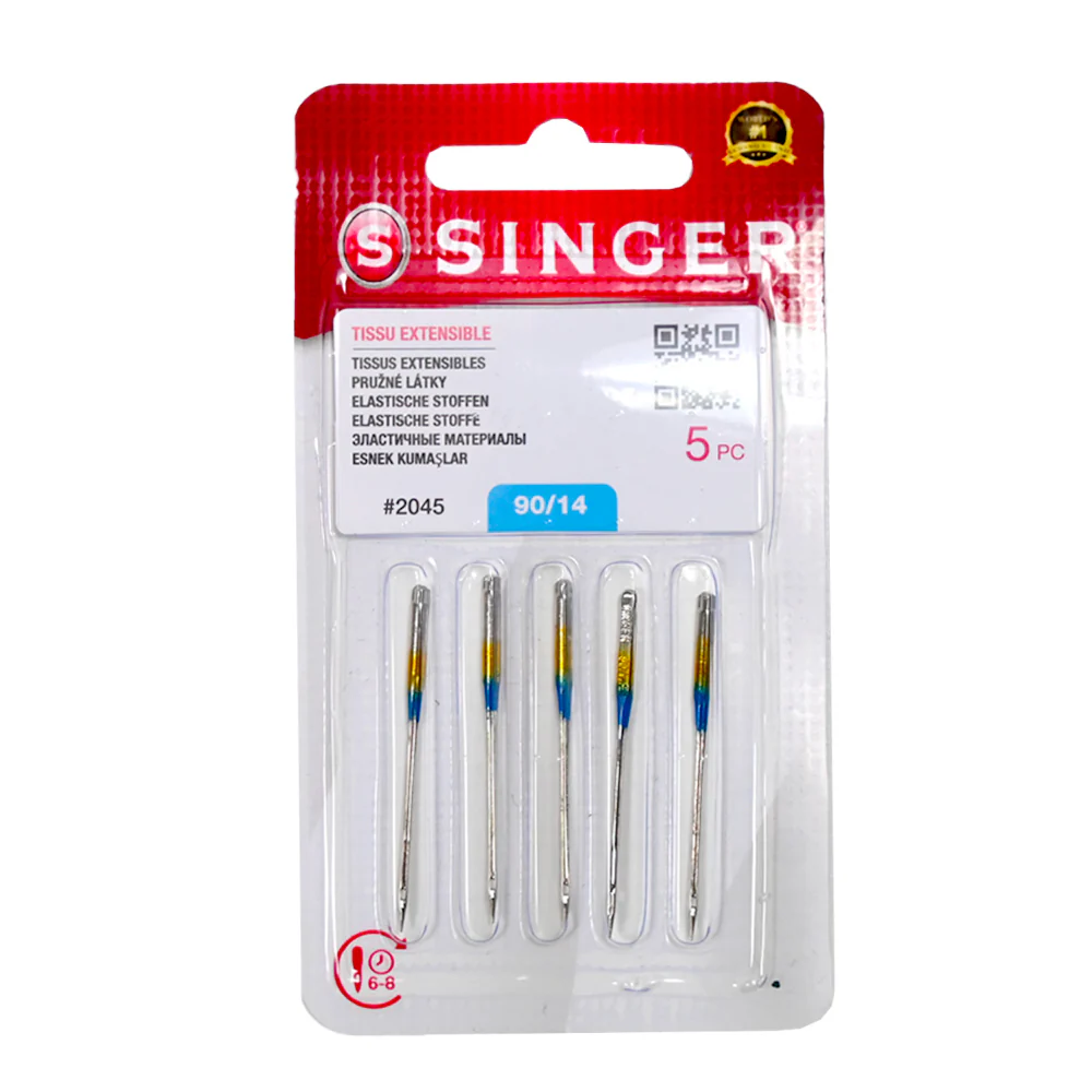 Blister 5 aiguilles pour tissus extensibles n°90/14 - Image 3
