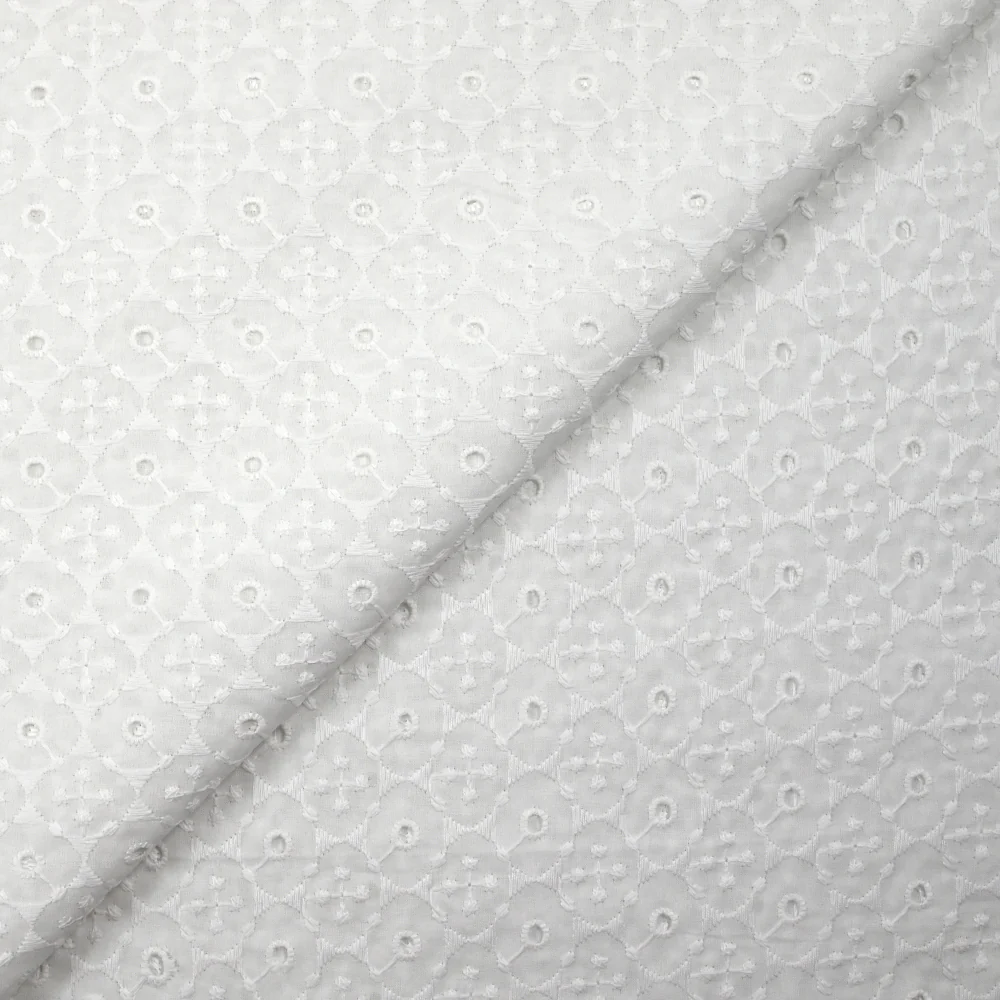 Broderie anglaise Deirdre blanc cassé - Image 5