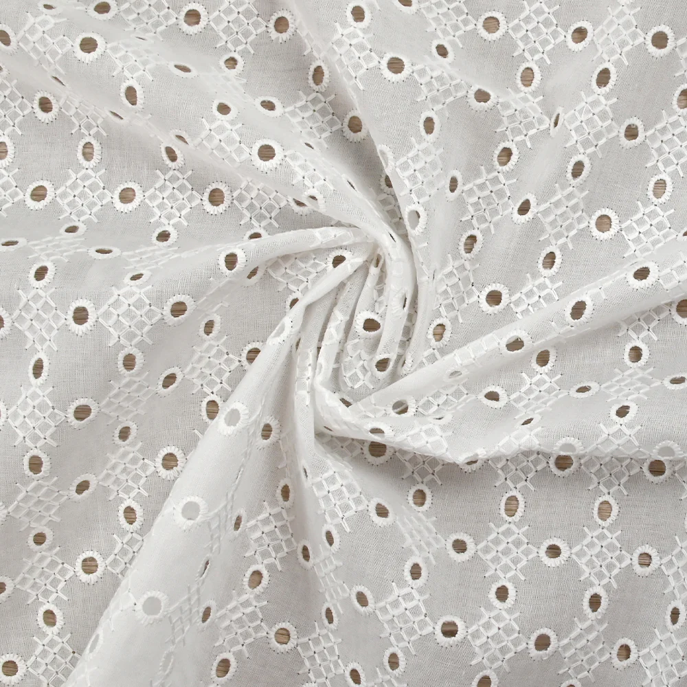 Broderie anglaise Lyra blanc cassé - Image 2