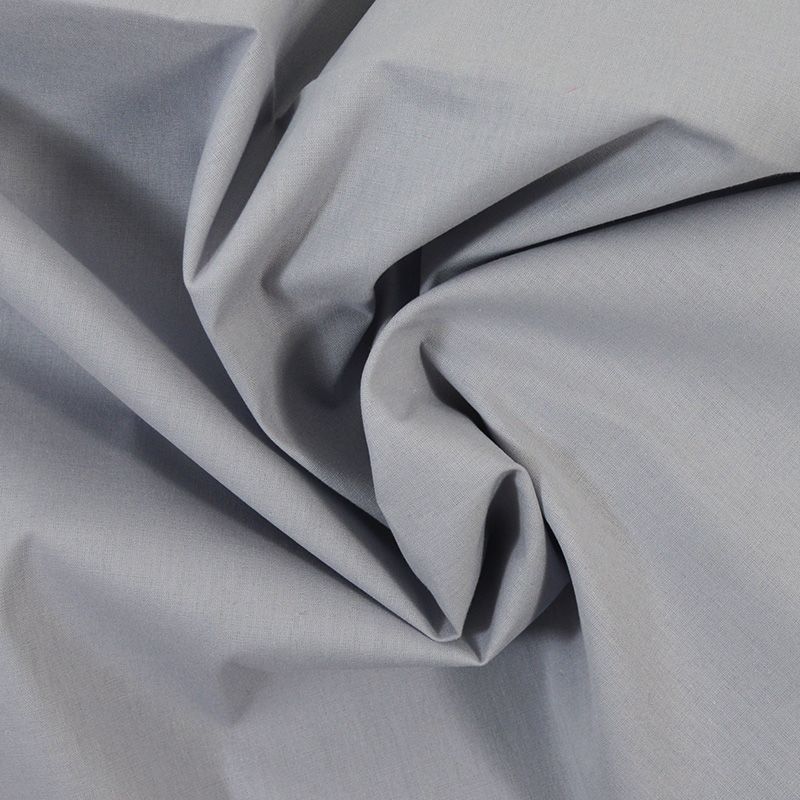 Coton uni gris - Image 2