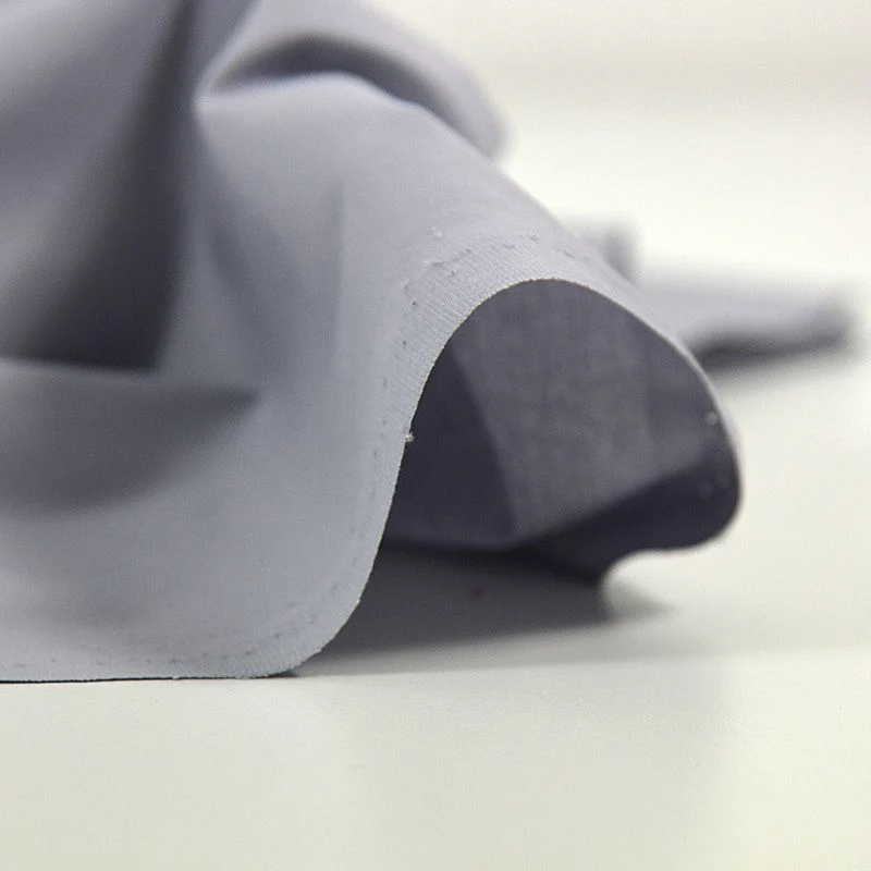 Coton uni gris - Image 5