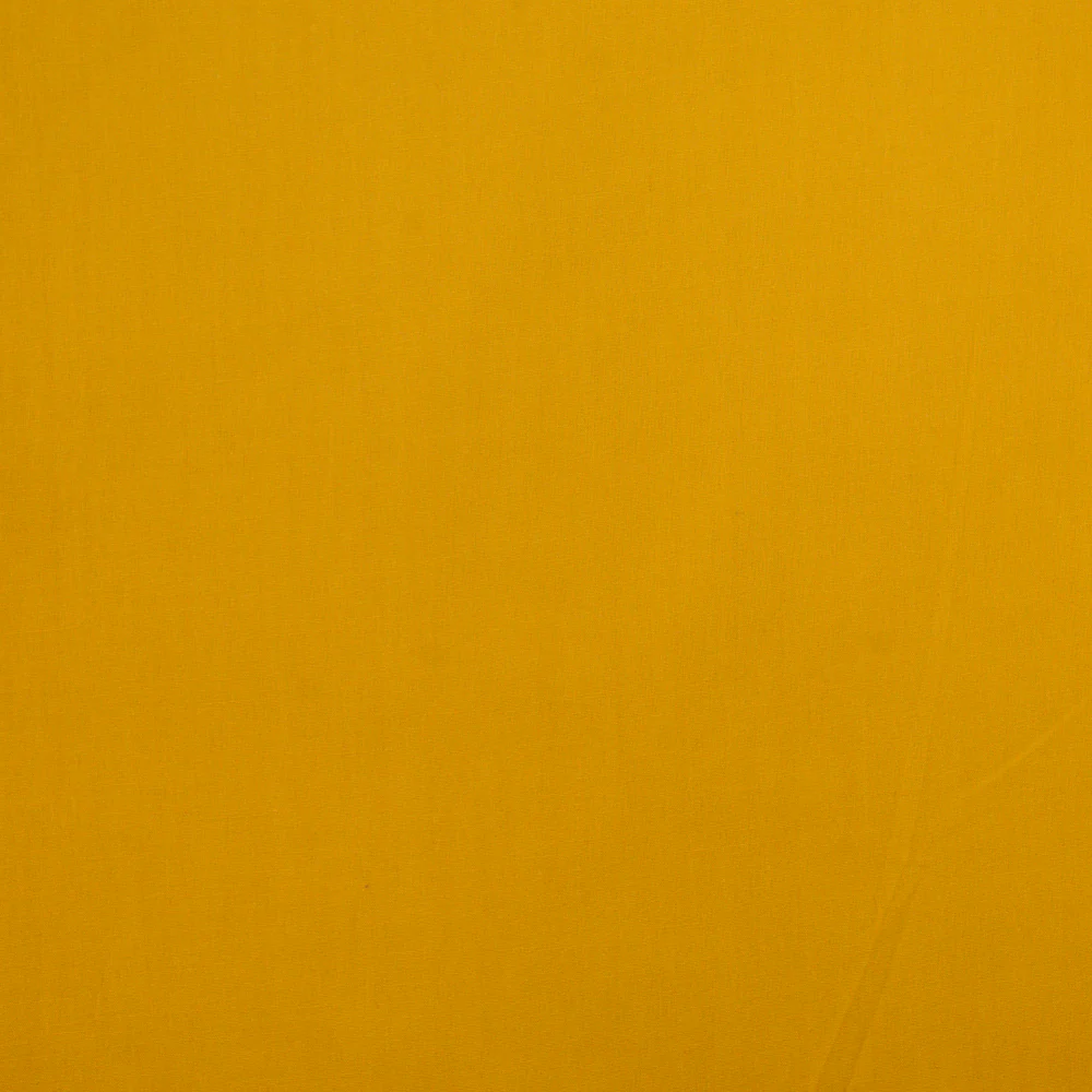 Coton uni jaune bouton d'or - Image 3