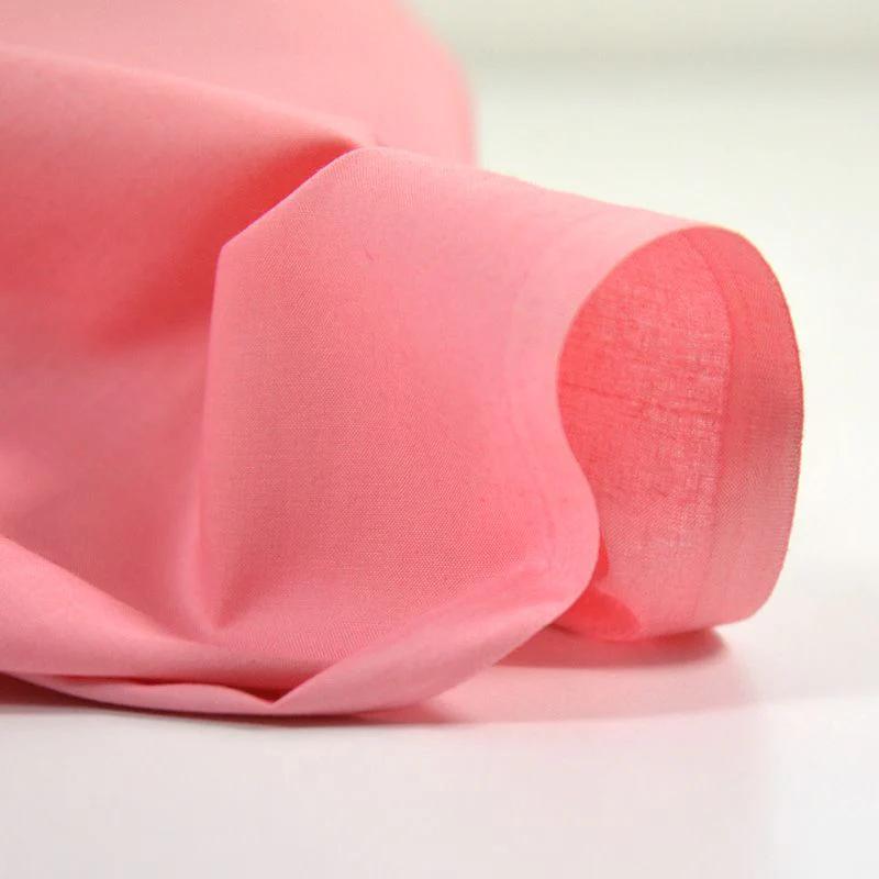 Coton uni rose - Image 3