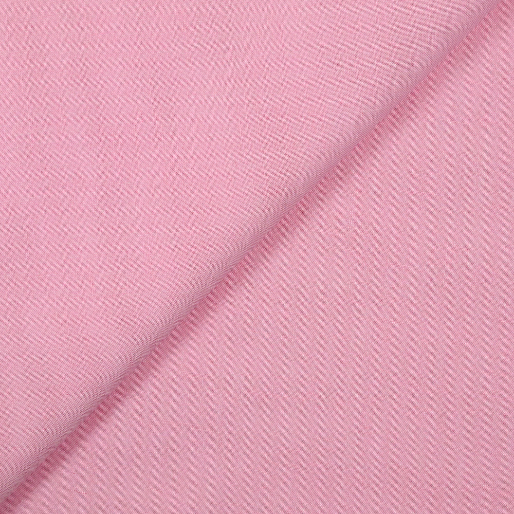 Coton uni rose