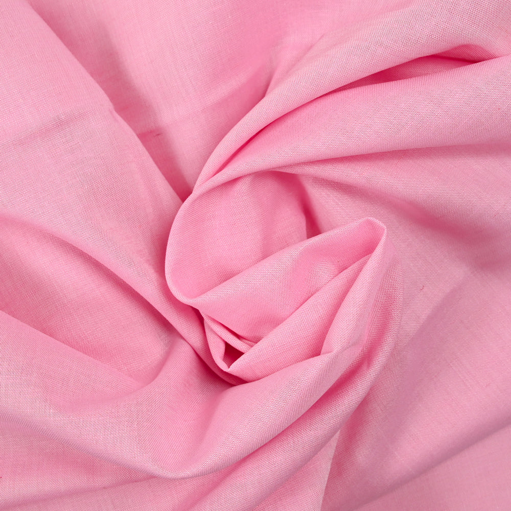 Coton uni rose - Image 2
