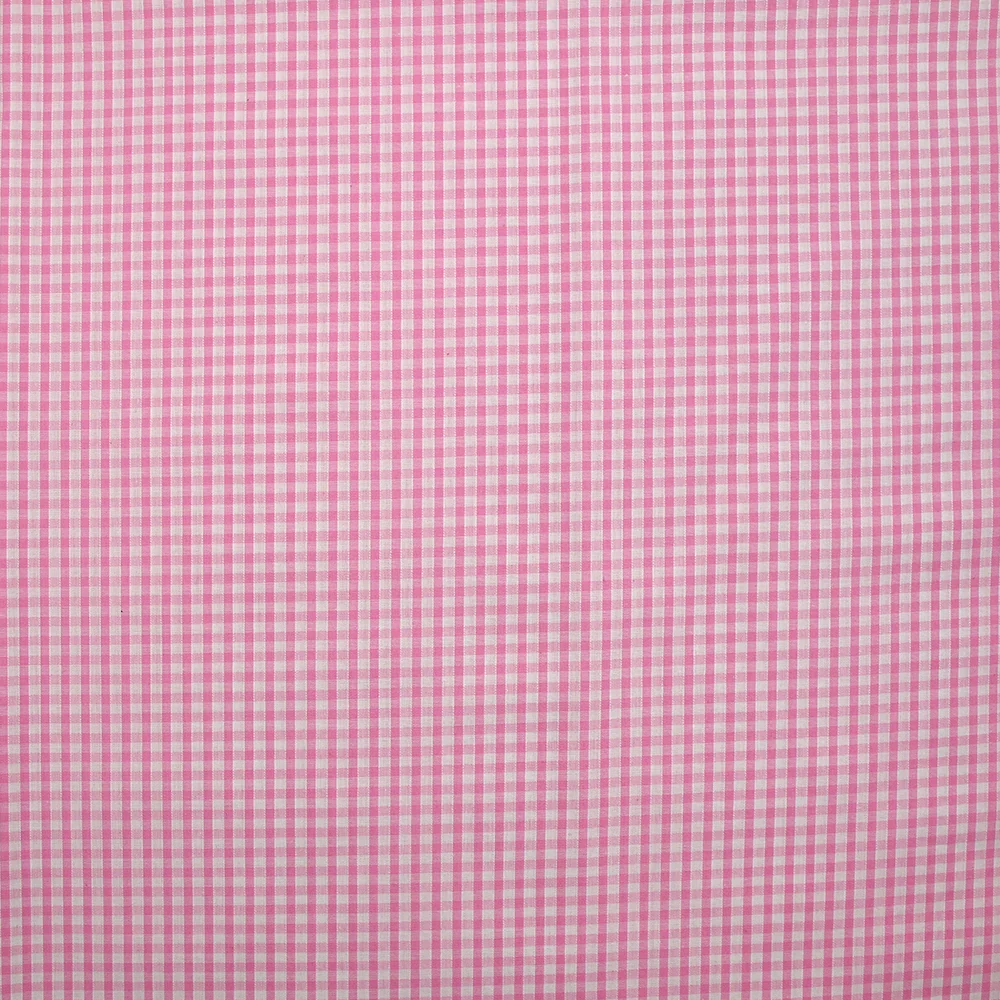 Coton Vichy 3mm rose - Image 4