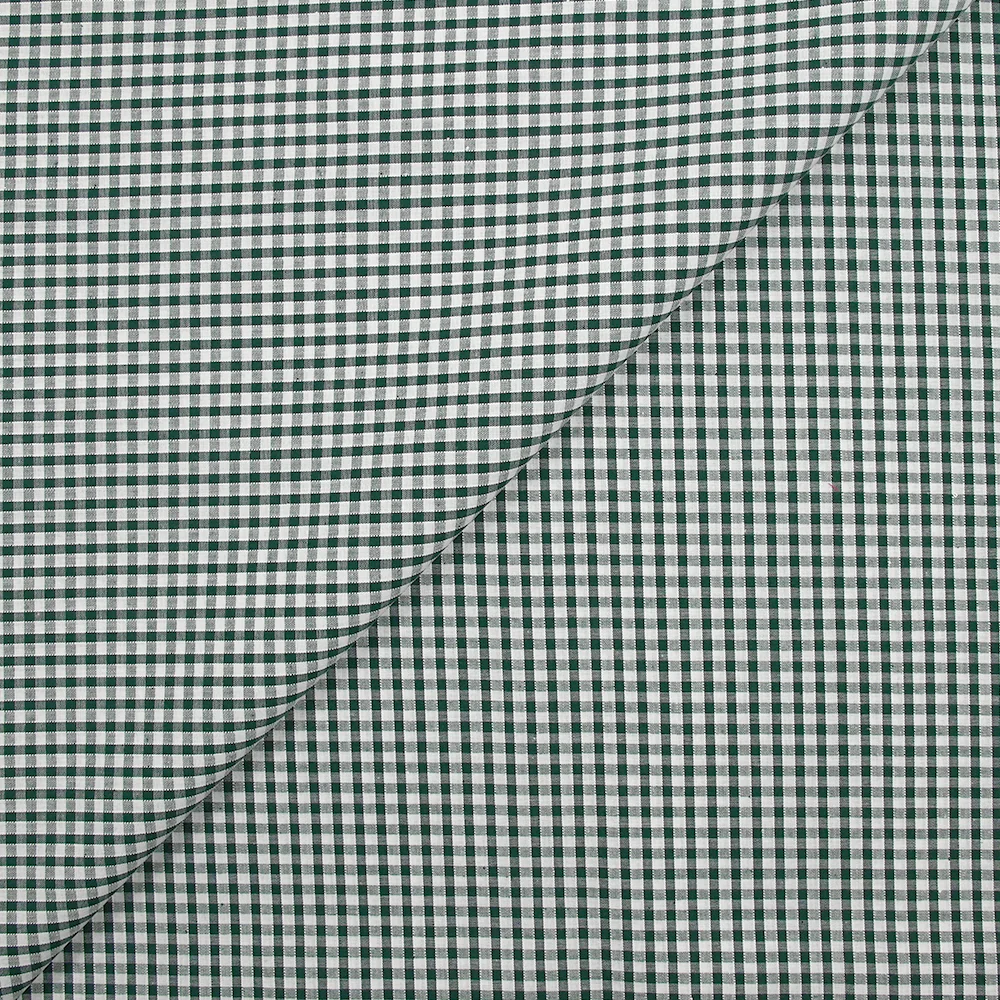 Coton Vichy 3mm vert foncé