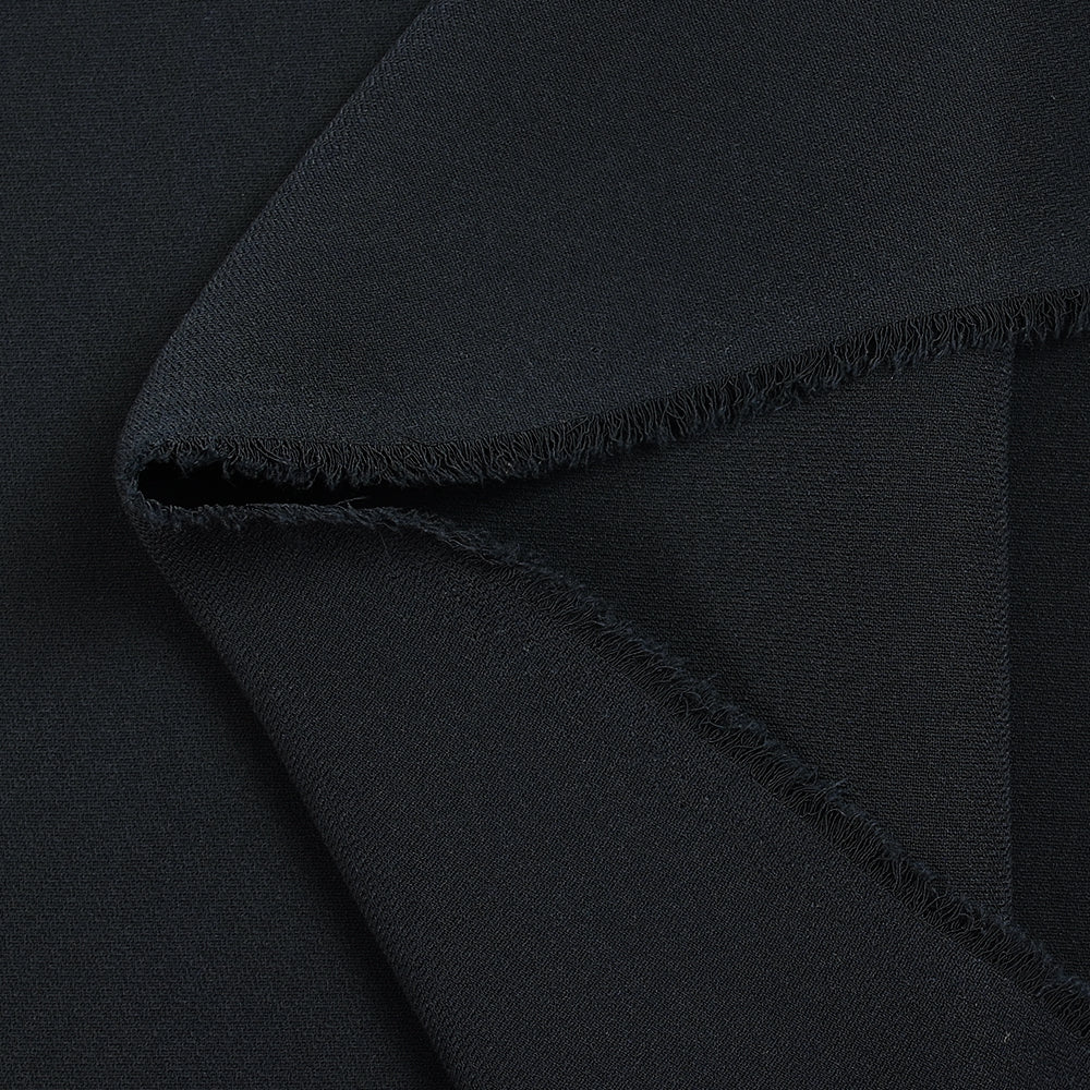 CrĂȘpe de polyester bleu de minuit - Image 3