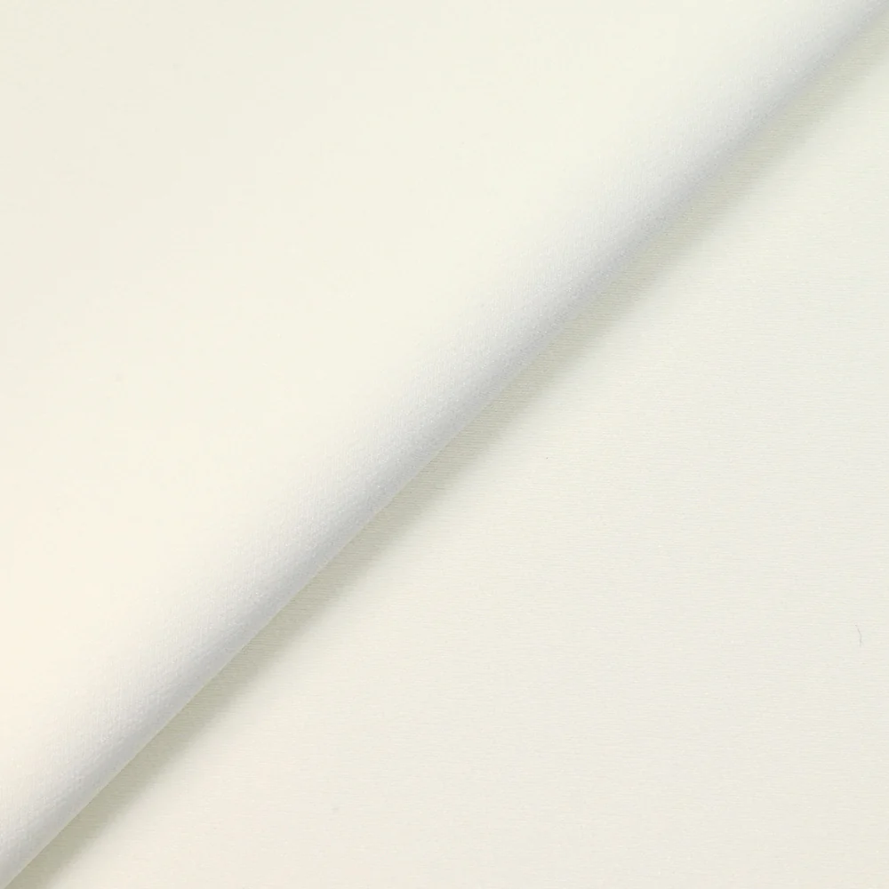CrĂȘpe de polyester lourd Madeleine blanc - Image 3