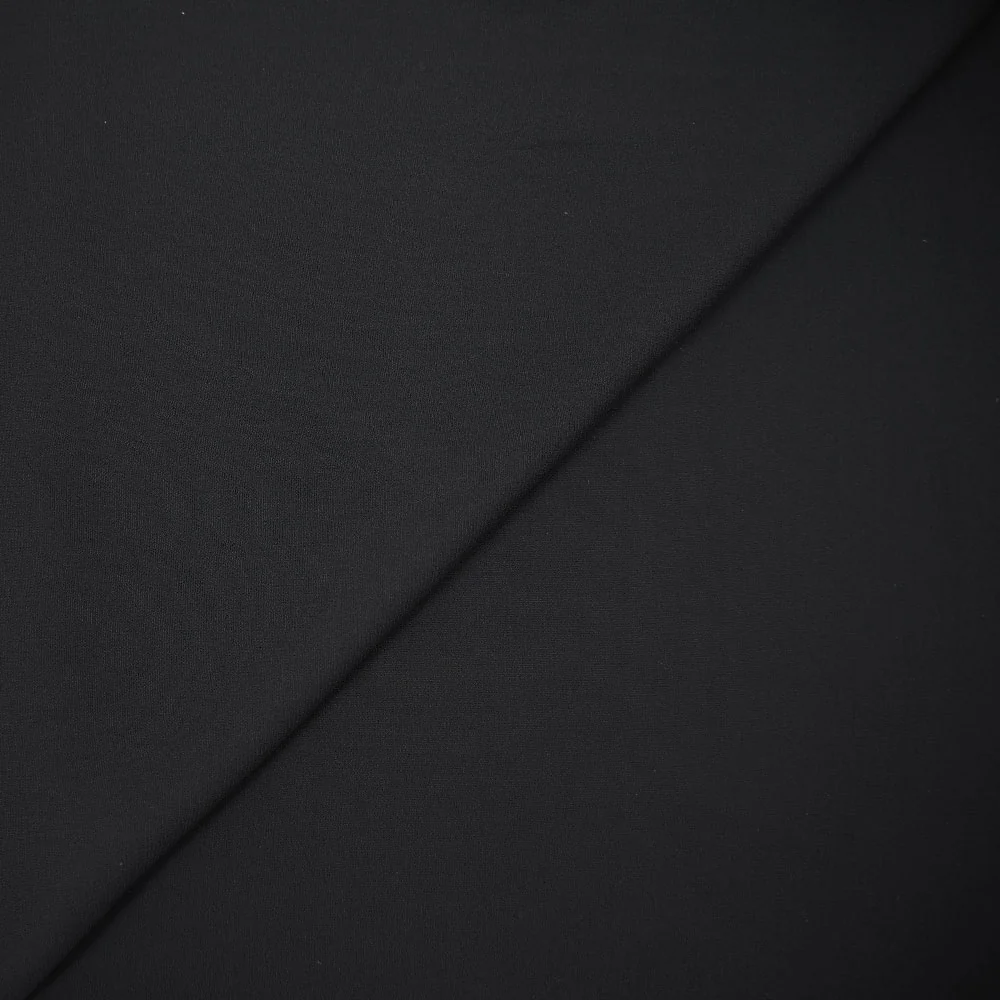 CrĂȘpe georgette viscose noir - Image 3