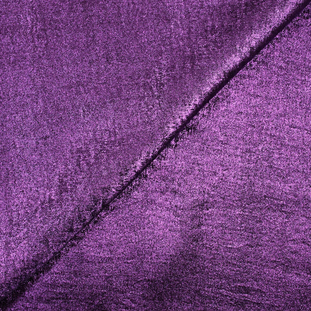 Crêpe irisé violet