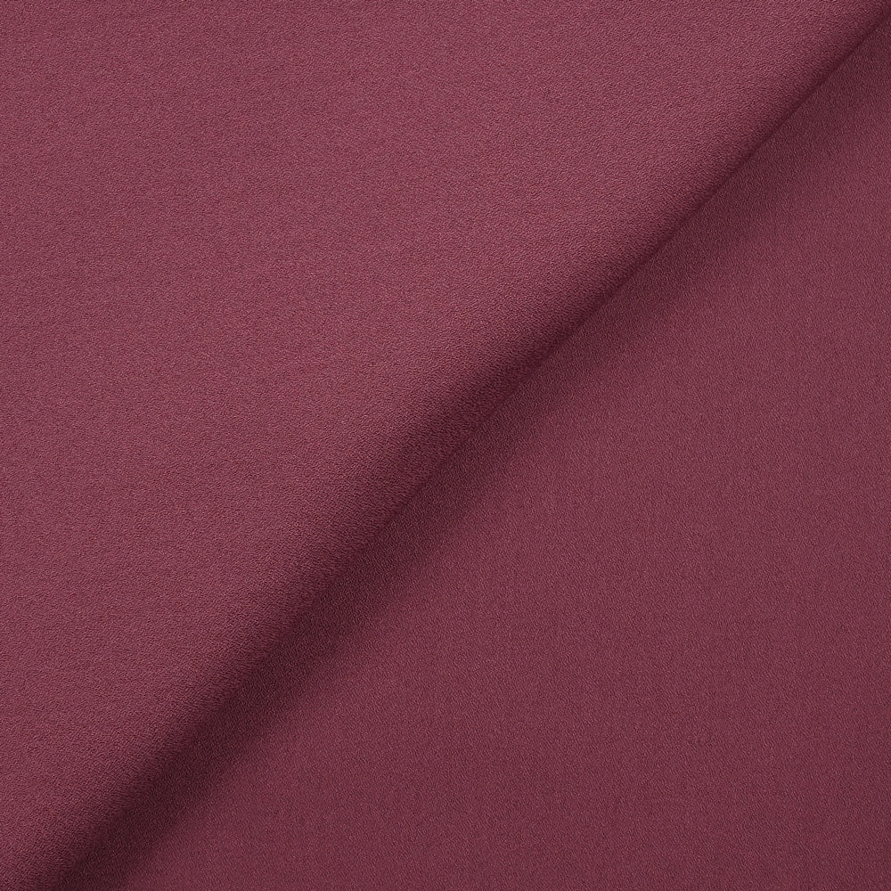 Crêpe polyviscose figue