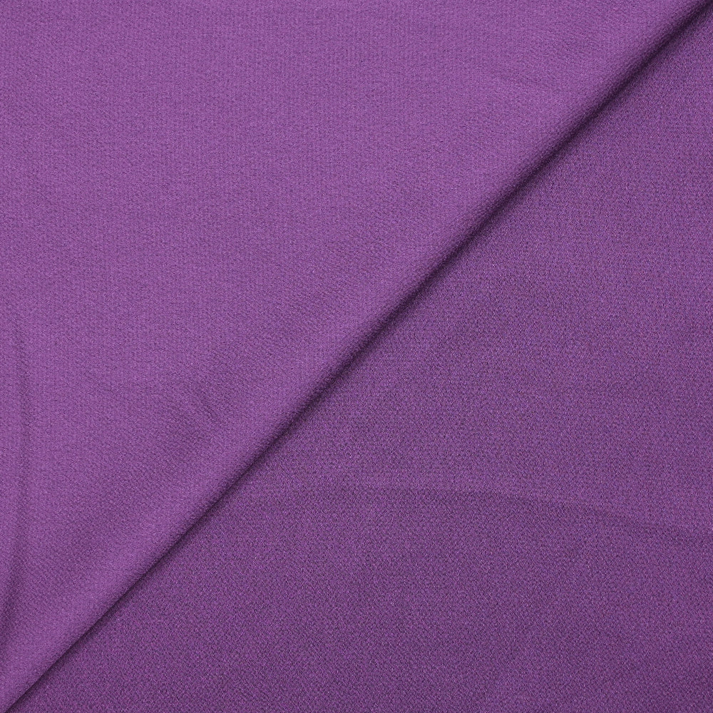 CrĂȘpe satin polyester lĂ©ger violet