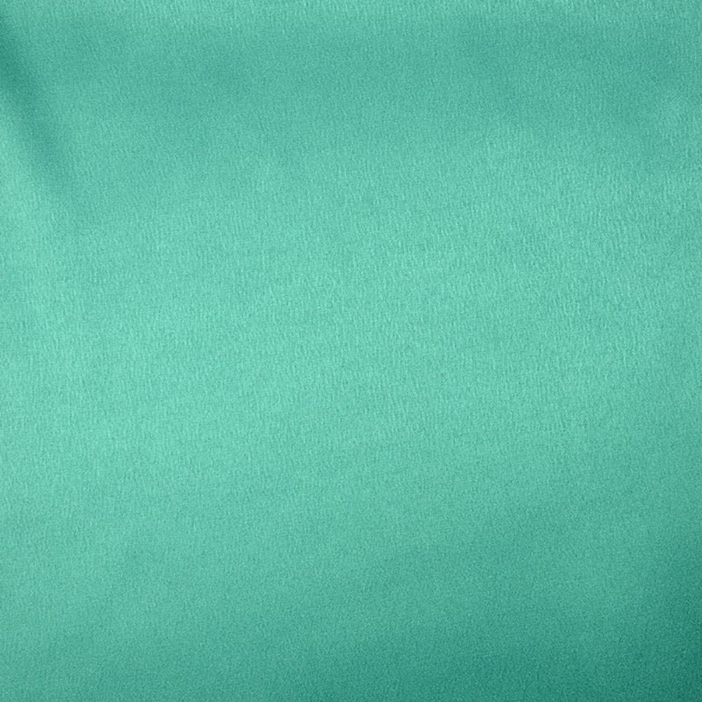 CrĂȘpe satin lourd turquoise - Image 3