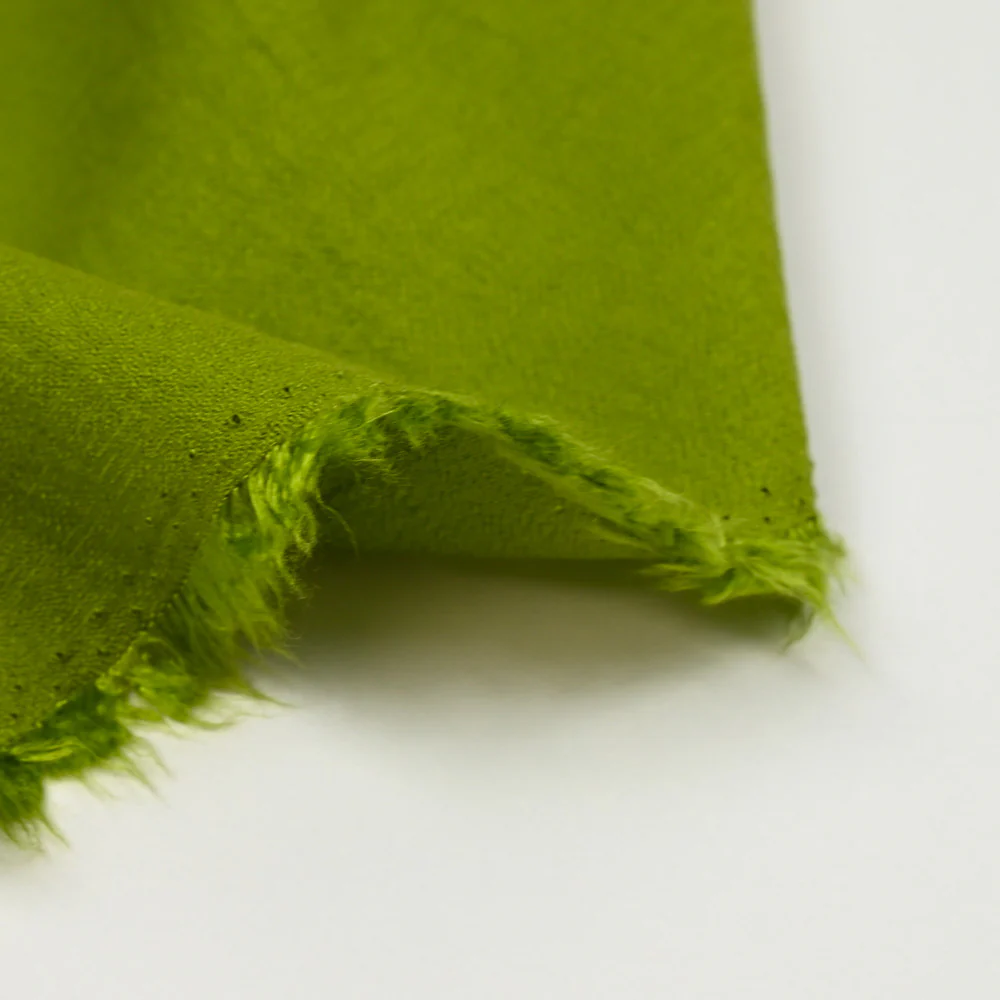 Crêpe viscose Lily vert tilleul - Image 4