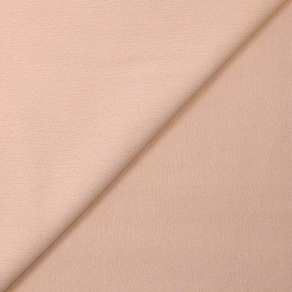 Crépon de viscose rose pâle