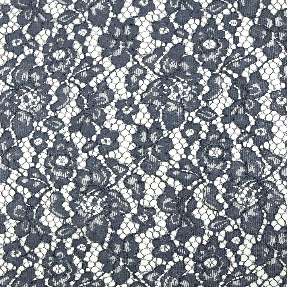 Dentelle festonnée Maud bleu charrette - Image 4