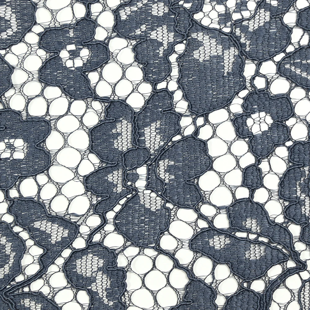 Dentelle festonnée Maud bleu charrette - Image 5