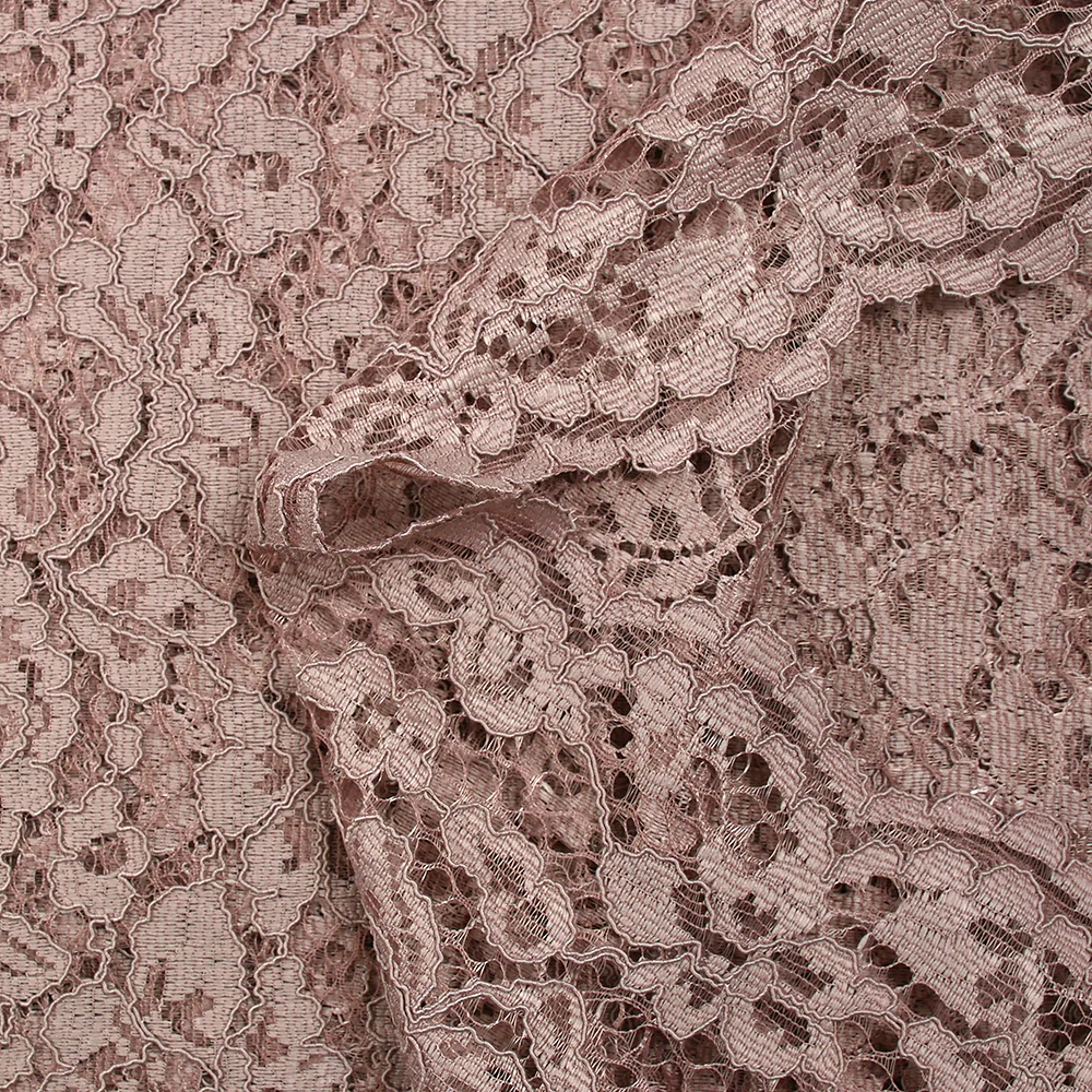 Dentelle festonnée Maud vieux rose - Image 7