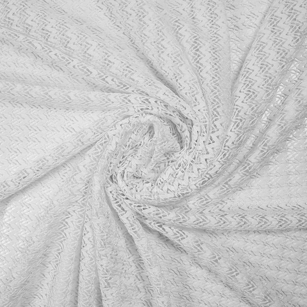 Dentelle graphique blanche - Image 2