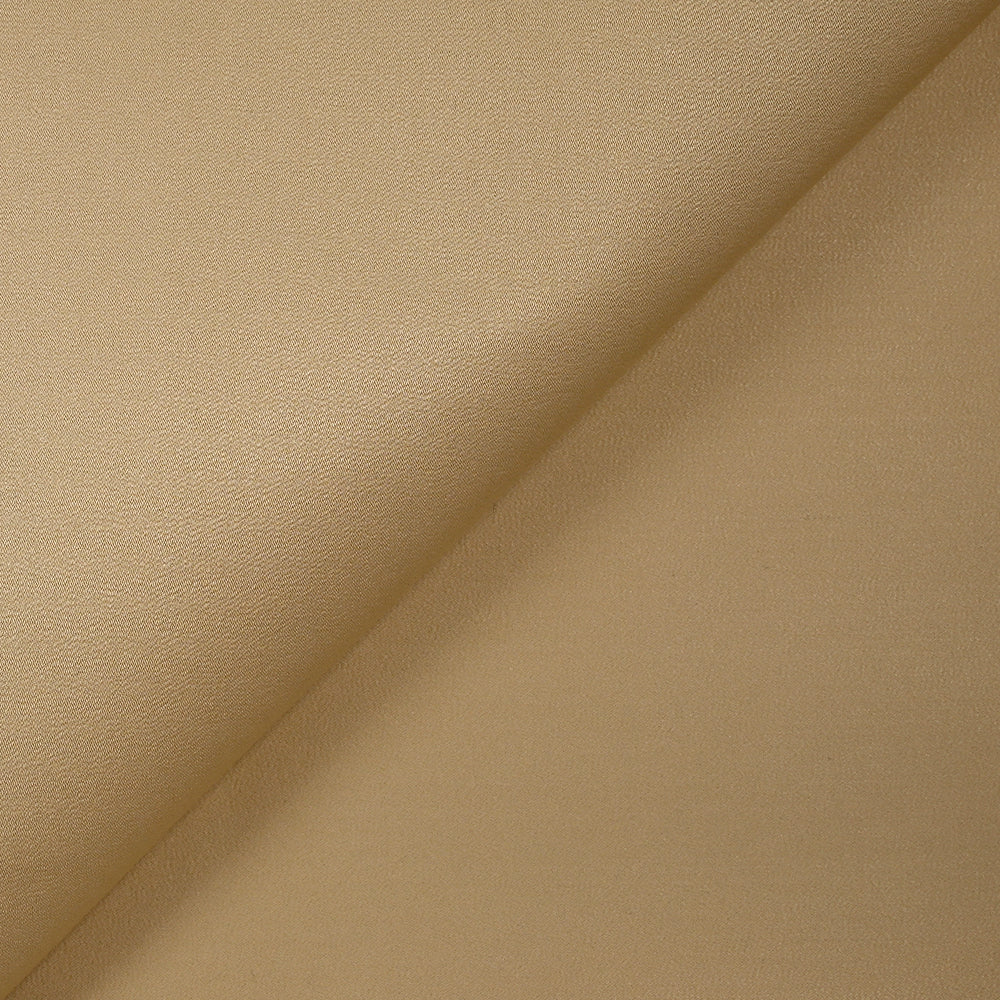 Double crêpe de soie sable
