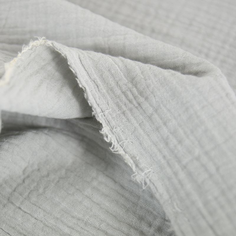 Double gaze gris perle - Image 4