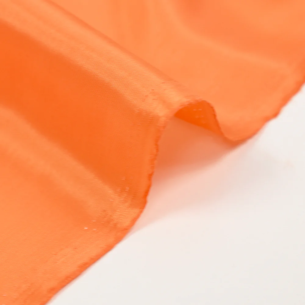 Doublure satin de polyester orange tangerine - Image 4