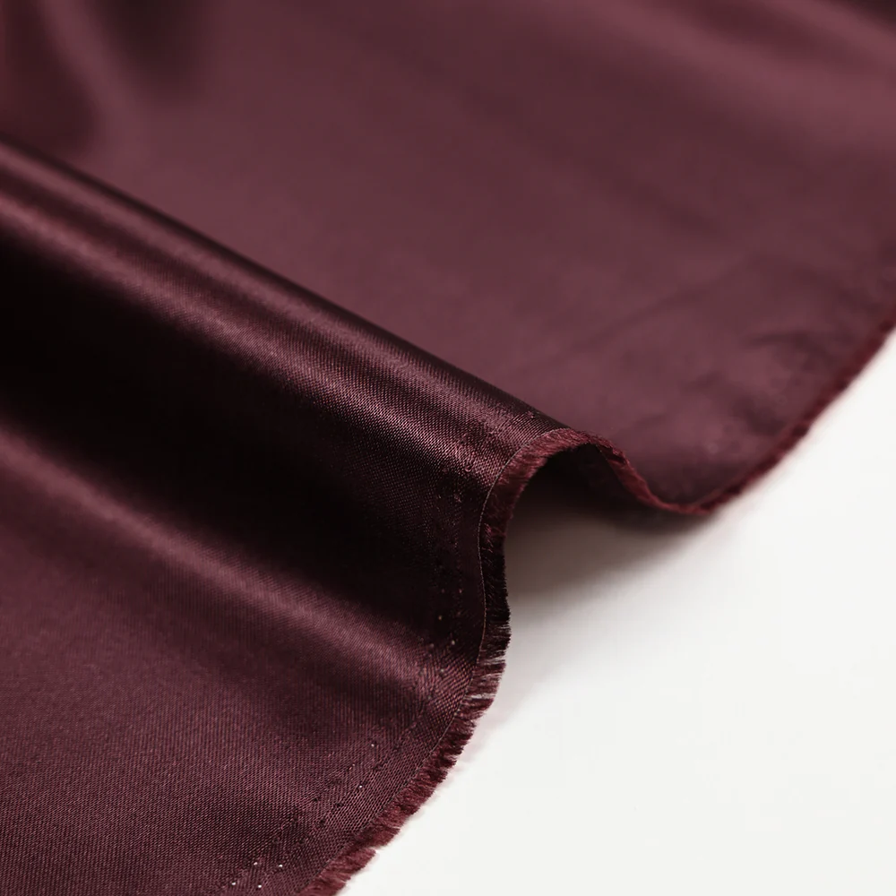Doublure satin de polyester prune - Image 4