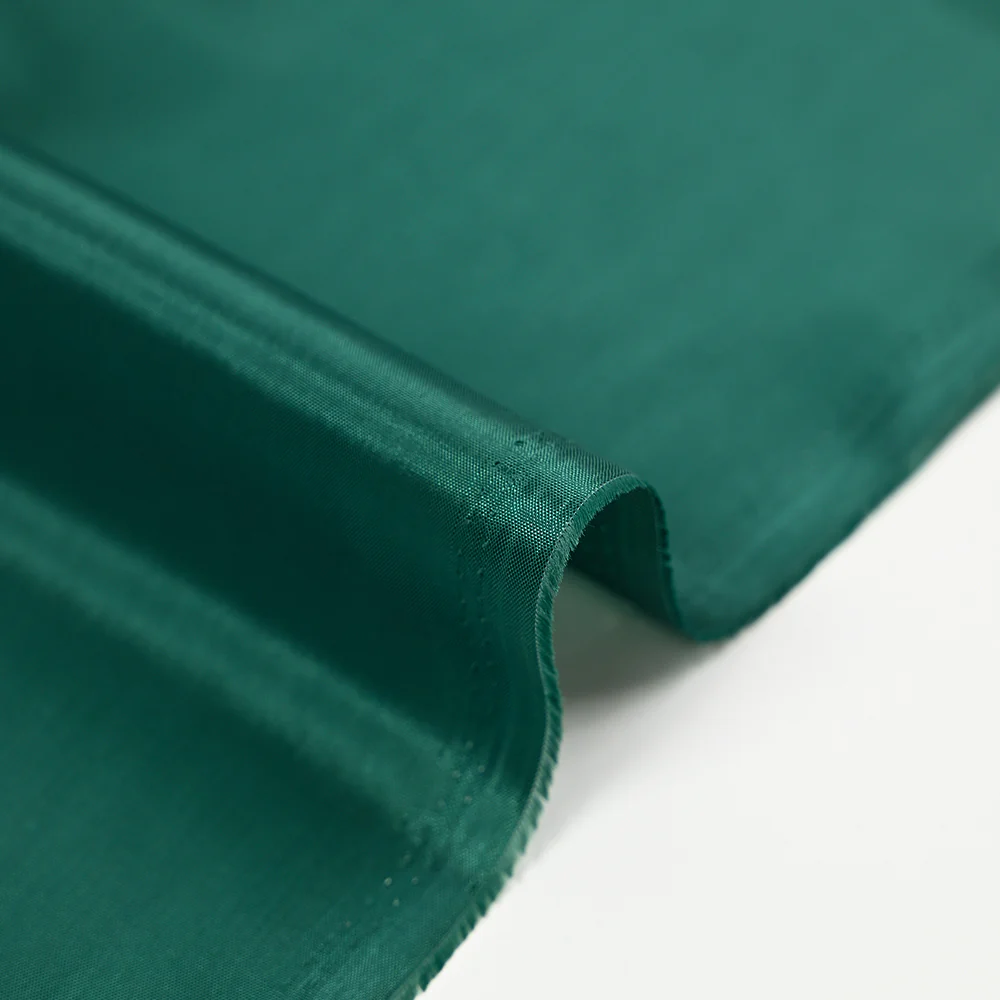 Doublure satin de polyester vert bouteille - Image 4