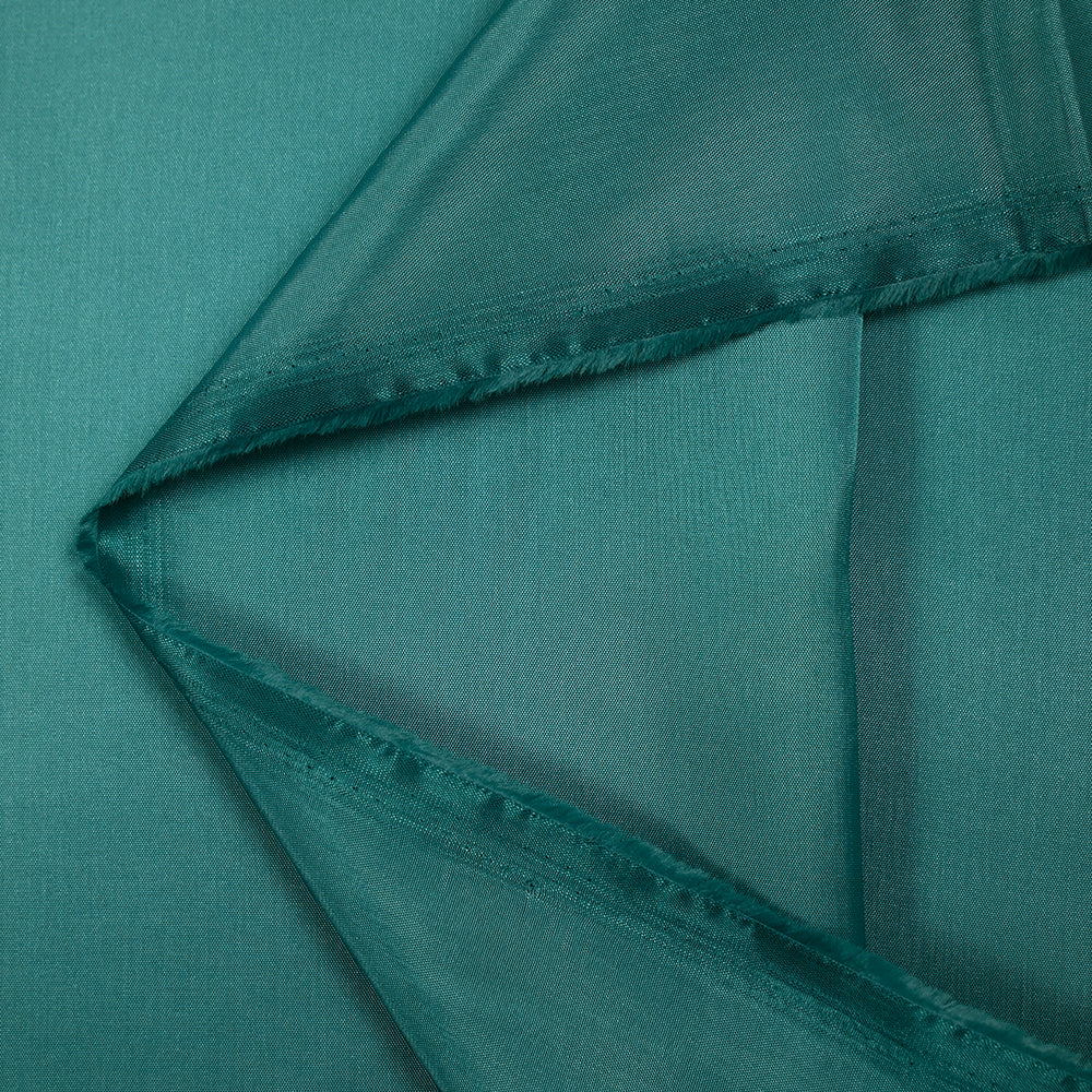 Doublure satin de polyester vert canard - Image 3