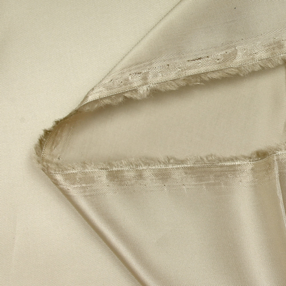 Doublure twill polyester grège - Image 3