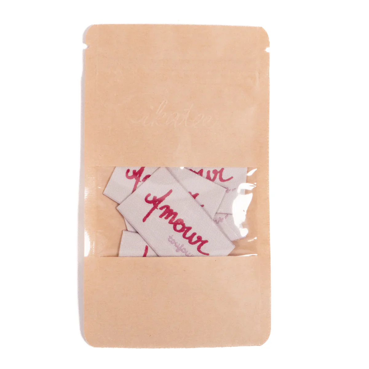 Étiquettes tissées "Amour toujours" x 5 - Image 2