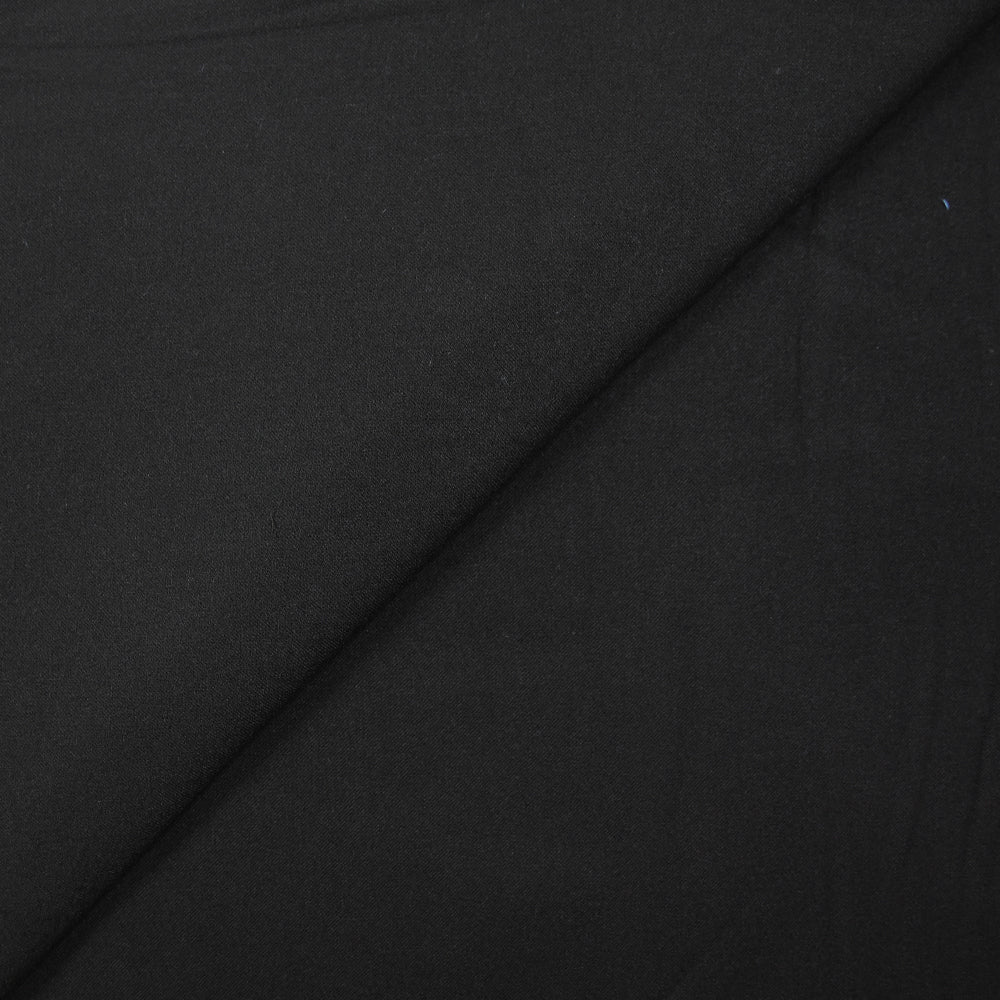 Flanelle polycoton noire