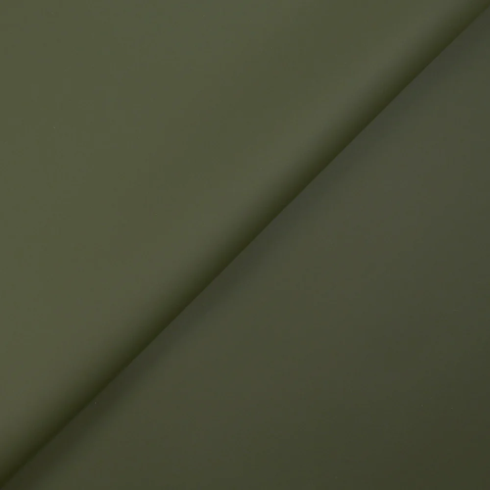 Gabardine de coton imperméable kaki - Image 3