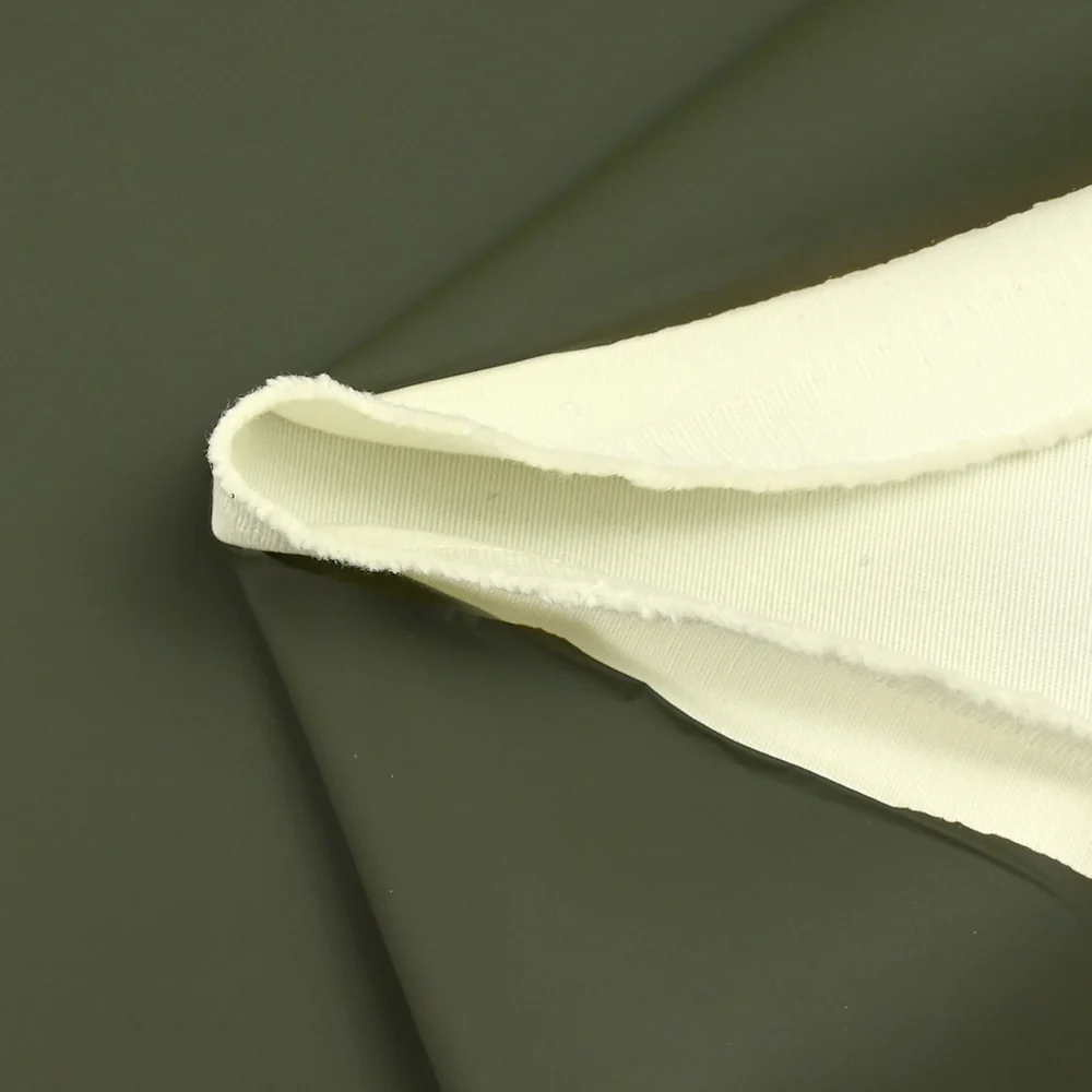 Gabardine de coton imperméable kaki - Image 4