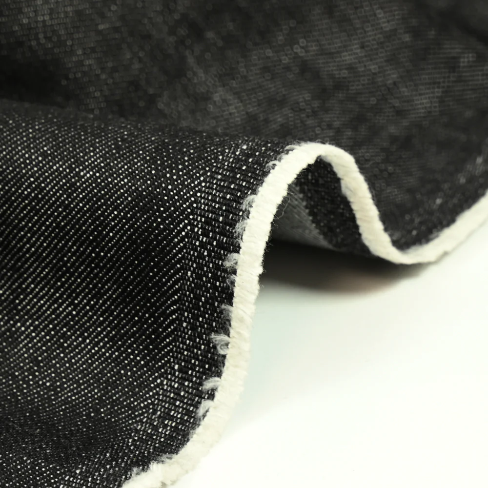 Jean's coton lourd Natacha noir - Image 5