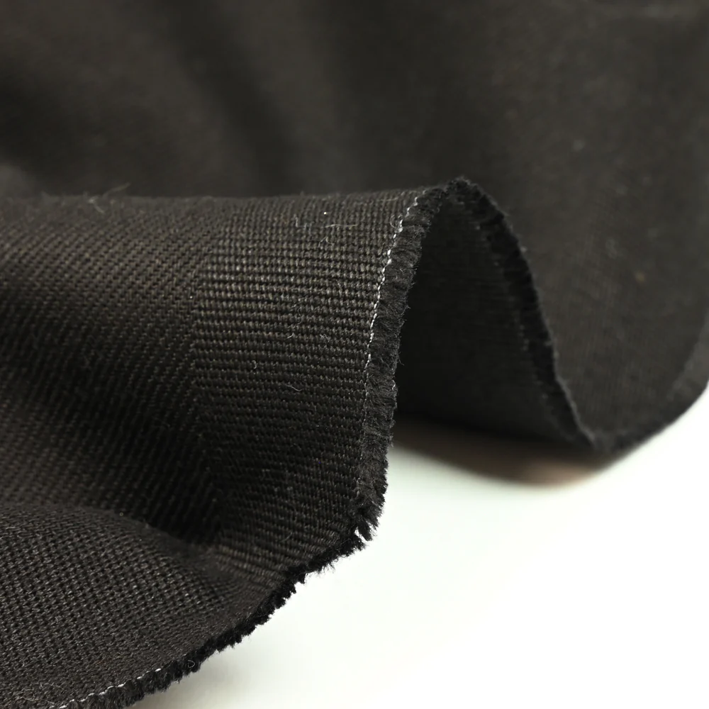 Jean's coton lourd Sylvie noir corbeau - Image 4