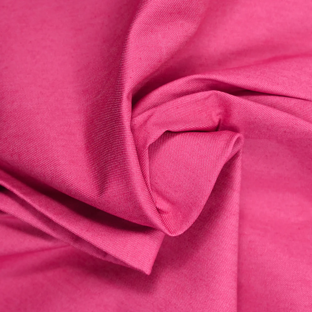 Jean's coton souple Dany fuchsia - Image 2