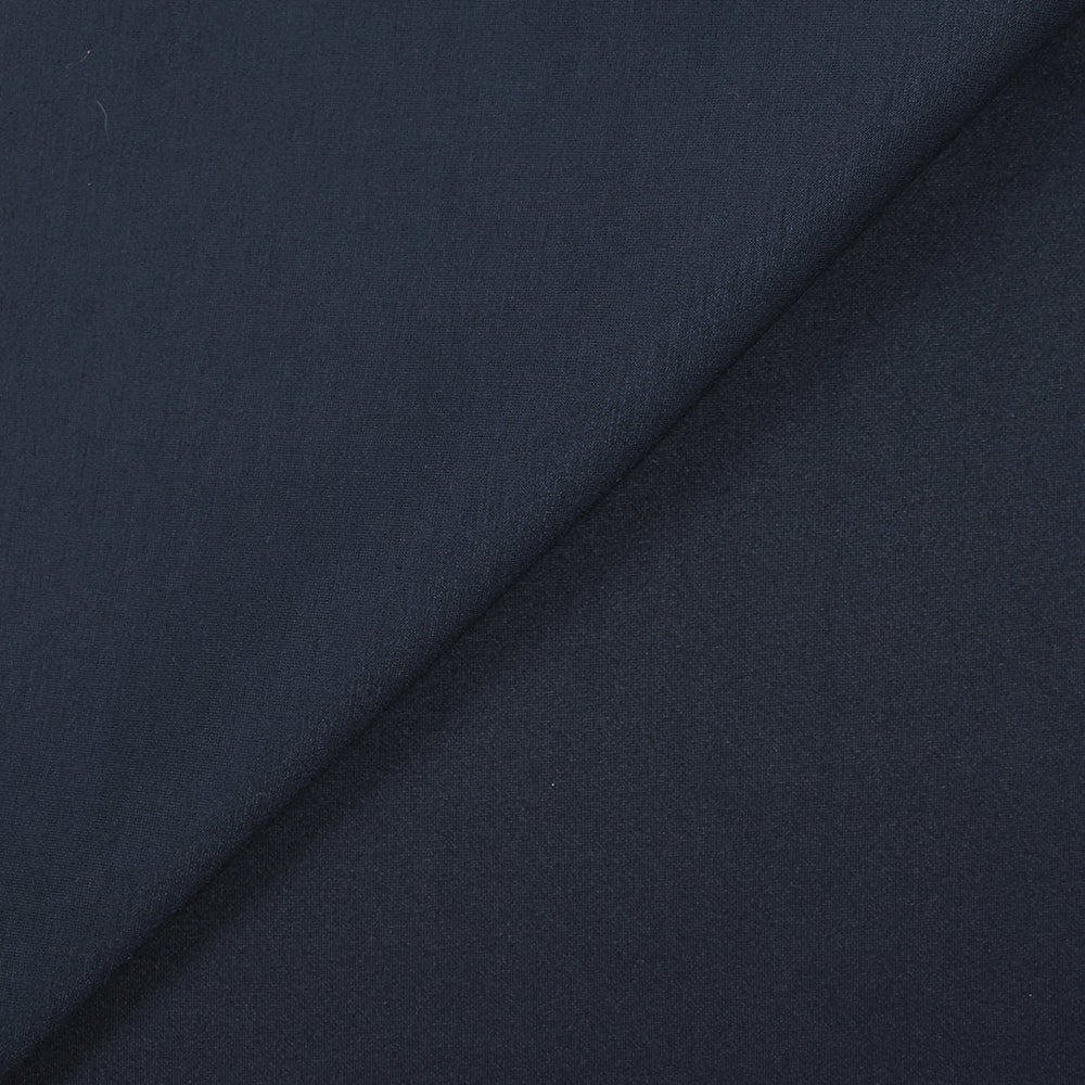 Jersey de polyviscose lourd double-face marine