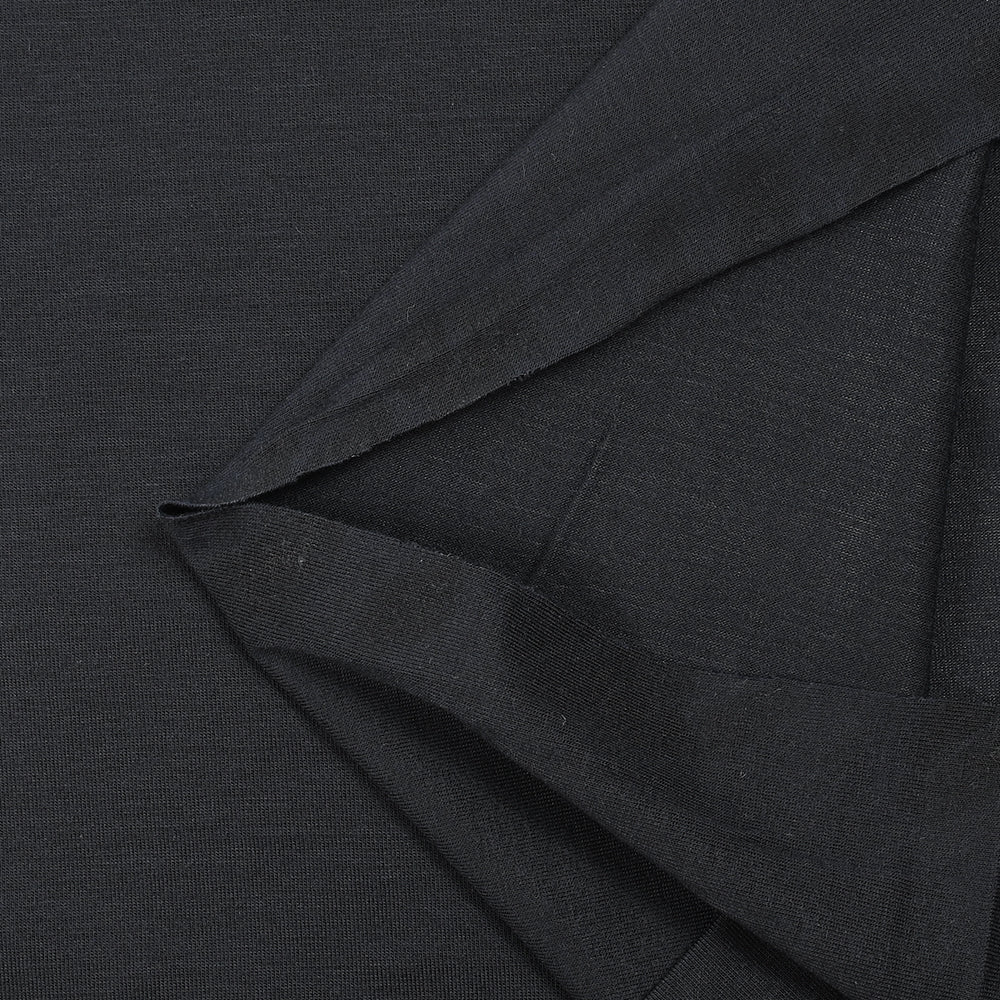 Jersey de viscose bleu nuit - Image 3