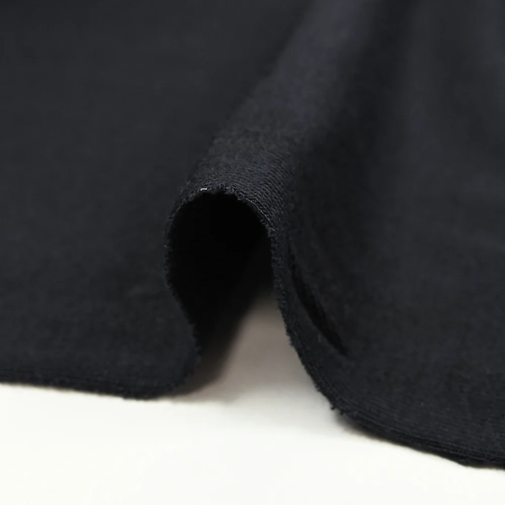 Jersey de viscose bleu nuit - Image 4