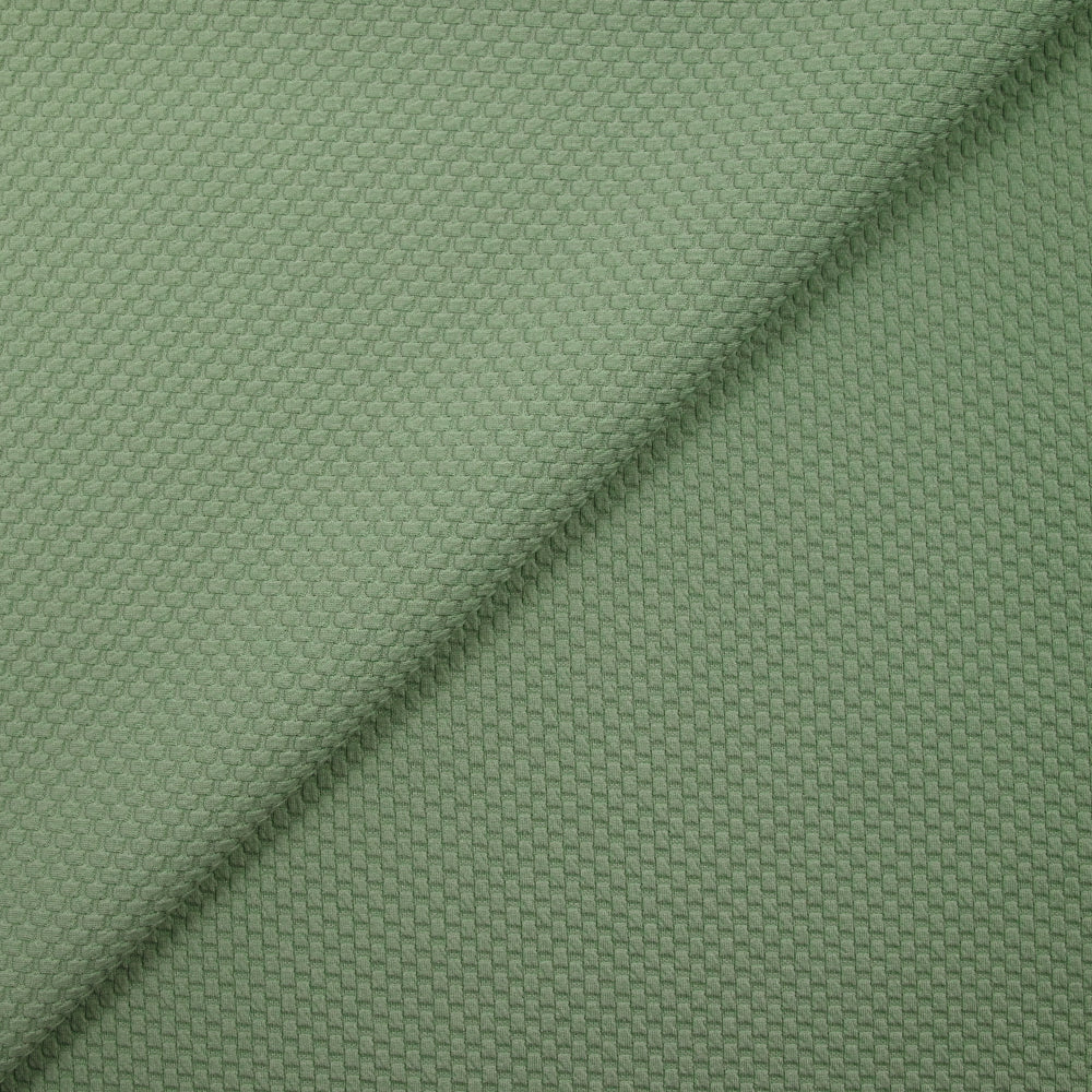Jersey nid d'abeille thé vert