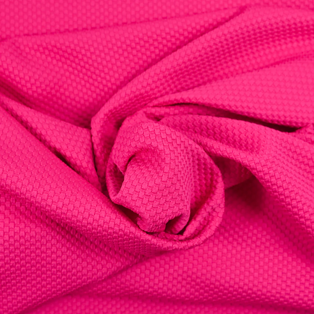 Jersey nid d'abeille fuchsia - Image 2