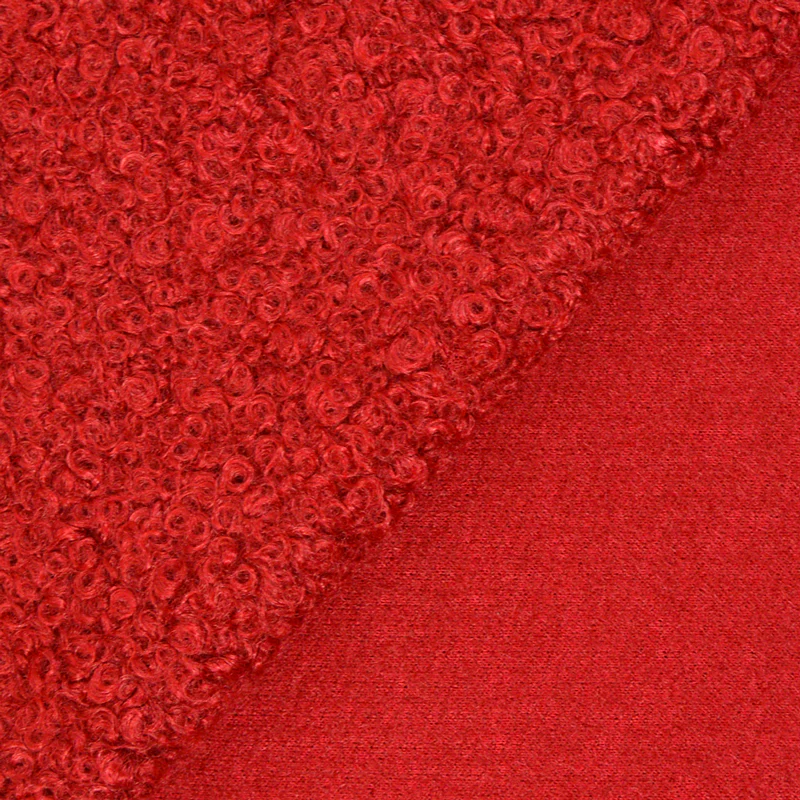 Lainage bouclette rouge - Image 4