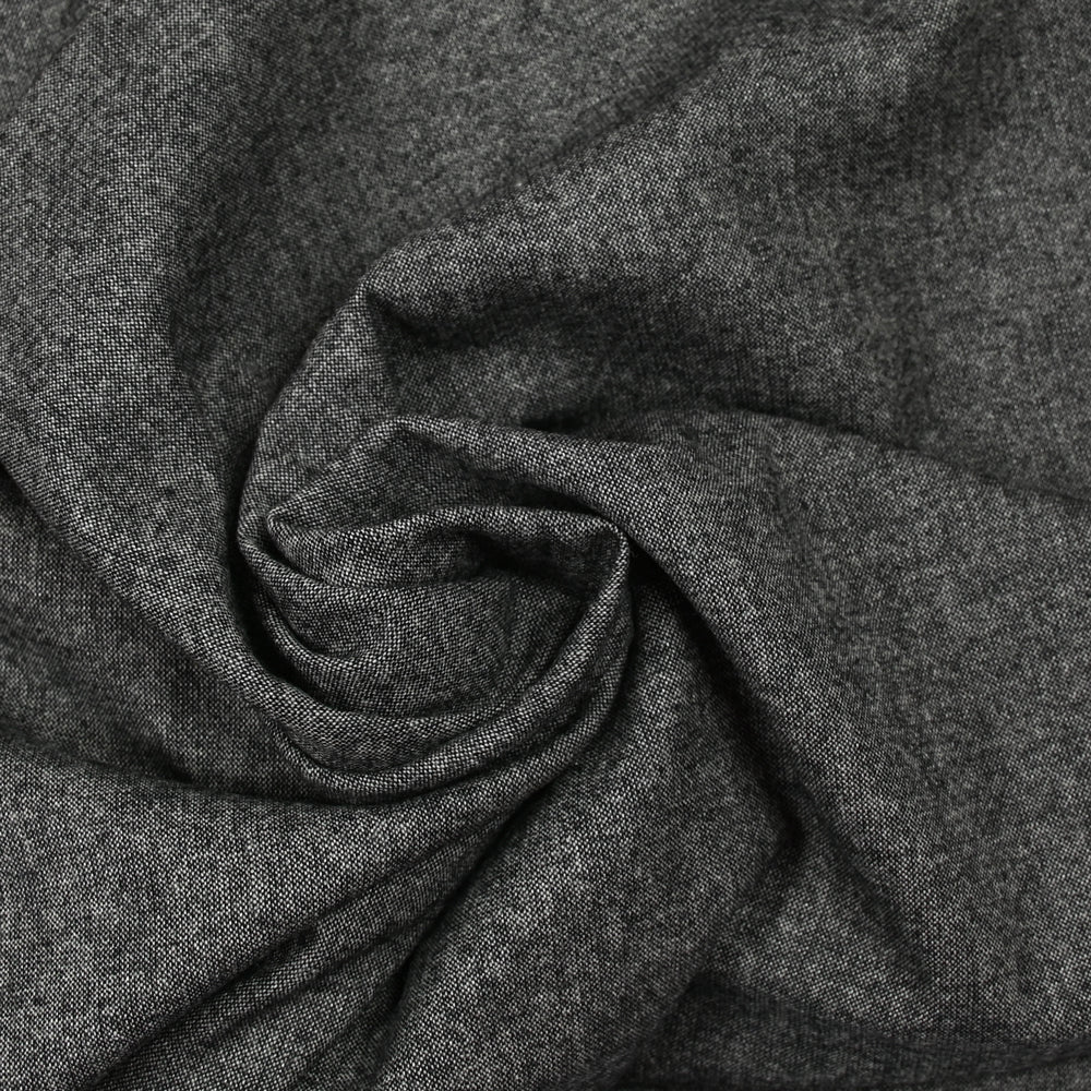 Laine mélangée gris chiné - Image 2