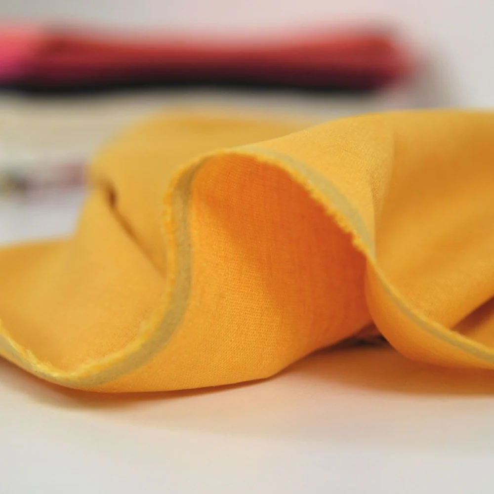Lin viscose moutarde - Image 5